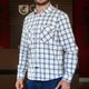 Camisa Joe Azul e Branca Citerol 02